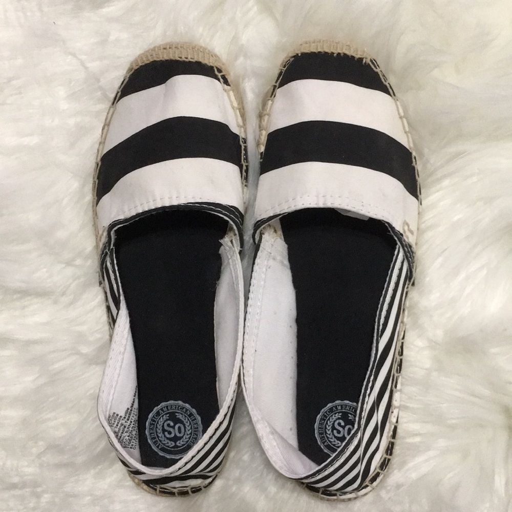 So Authentic American Heritage Stripe Espadrilles